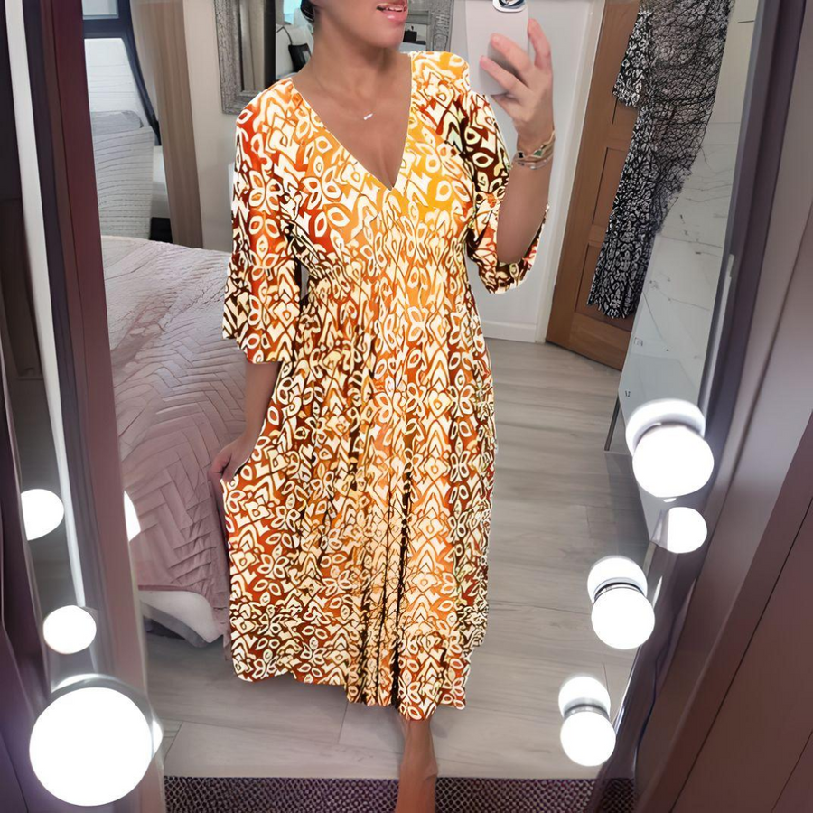 Paloma™ - Summer Long Sleeve Beach Dress