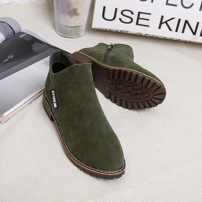 Sophie™ - Thick Sole Ankle Boots