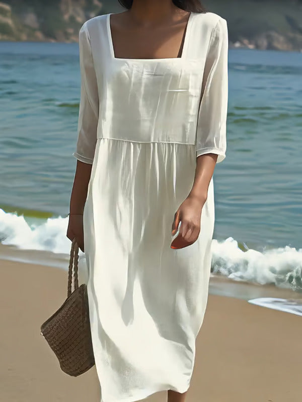 Kaitlyn™ - Casual Linen Dress