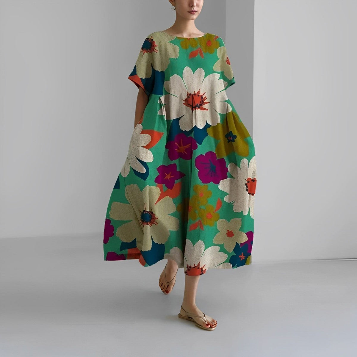 Imelda™ - Retro Big Swing Loose Maxi Dress
