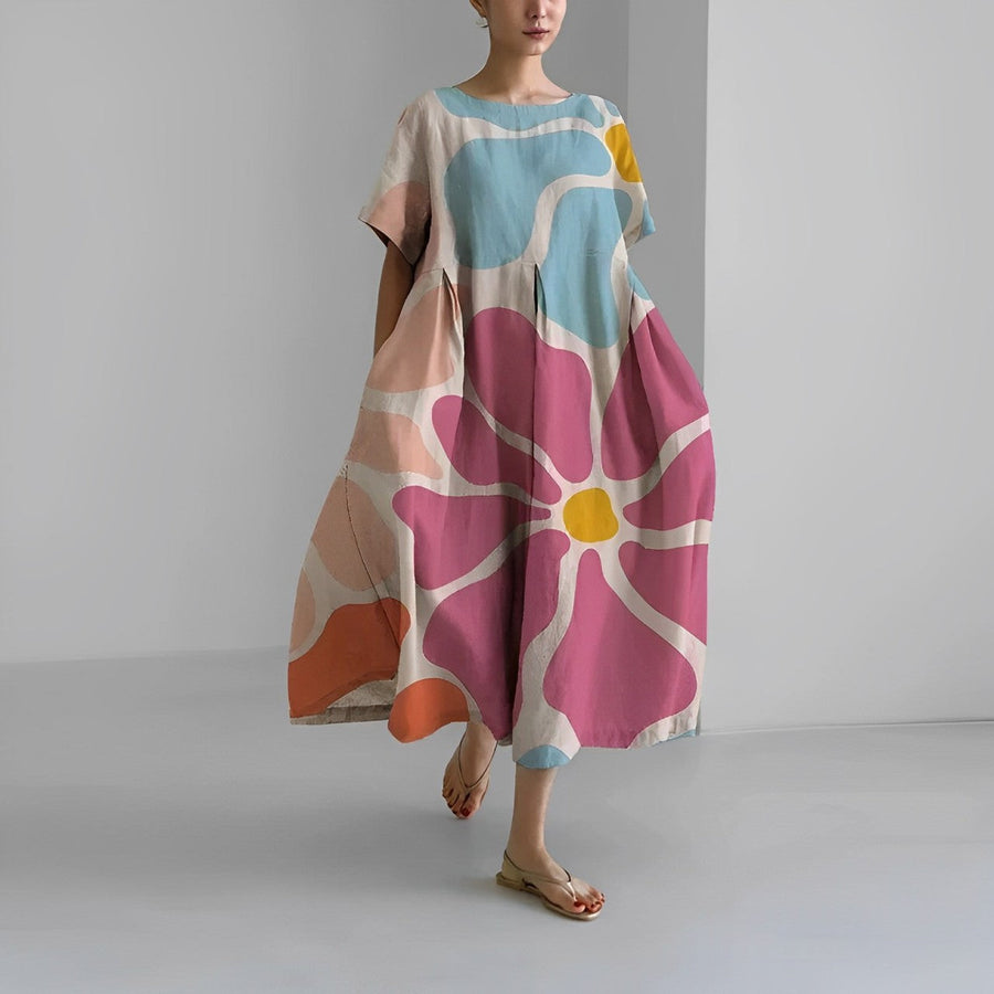Imelda™ - Retro Big Swing Loose Maxi Dress