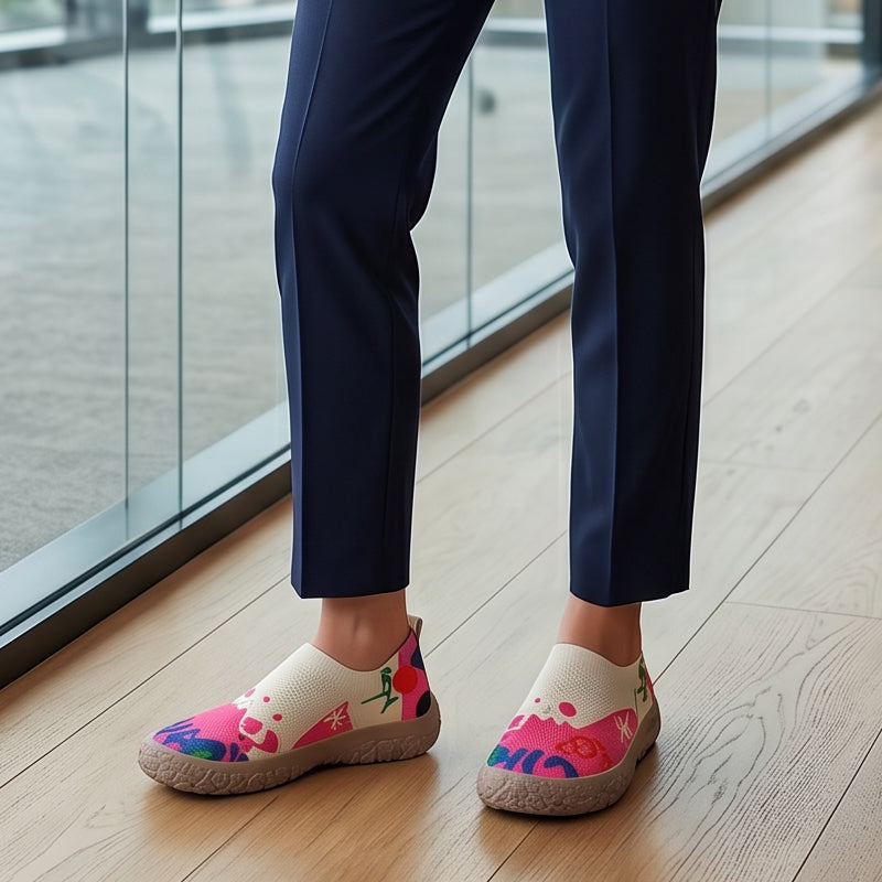 Lacey™ - Artistic Slip-On Shoes