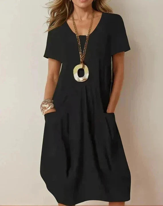 Svea™ - Cotton Pocket Dress