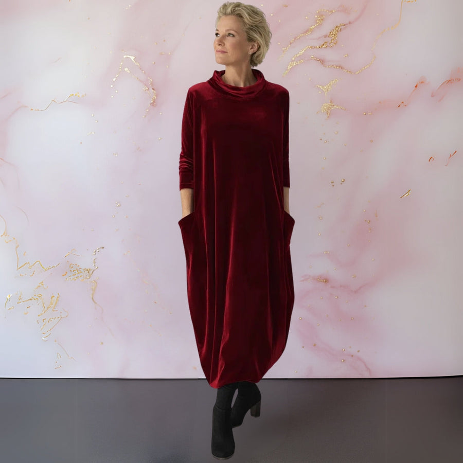 Miriam™ - Velvet Maxi Dress