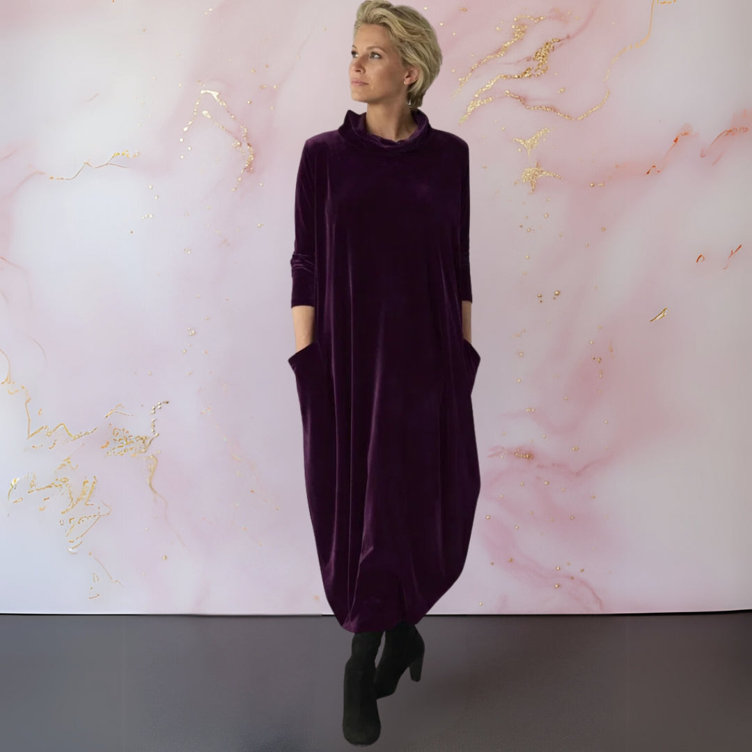 Miriam™ - Velvet Maxi Dress
