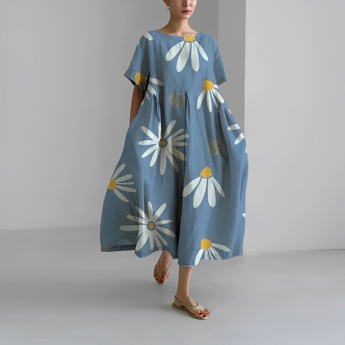 Imelda™ - Retro Big Swing Loose Maxi Dress